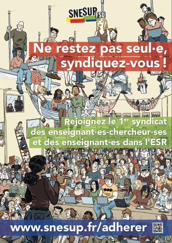 Affiche de syndicalisation 2025