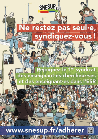 Affiche de syndicalisation 2025-2026