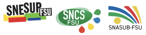 LOGOS SNESUP-FSU, SNCS-FSU, SNASUB-FSU