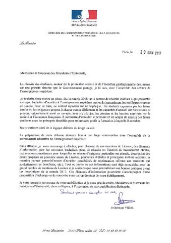 Motion CNESER: les « pré-requis » ne doivent pas être le support d’une sélection à l’entrée de la L1