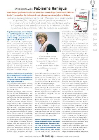 ENTRETIEN AVEC Fabienne Hanique - Isabelle de Mecquenem - N° 648 OCTOBRE 2016