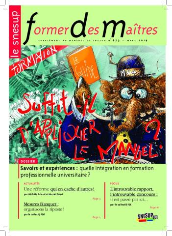 Former des maîtres n° 673, mars 2019