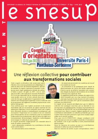 Commentaires sur le rapport d'activité 2015-2017