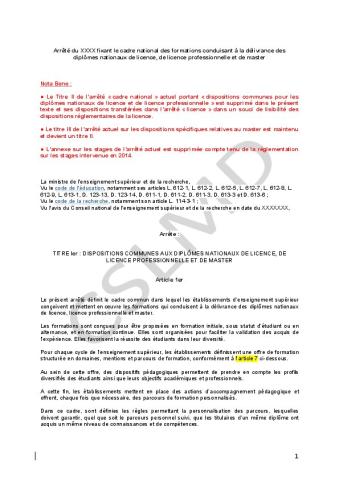 Thème 3 - La licence