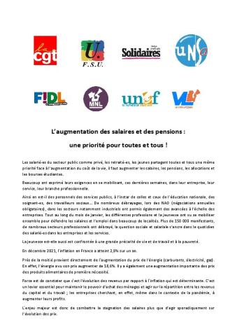 8 mars 2022 :  Ensemble en grève féministe!