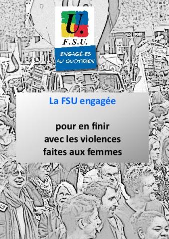 Violences faites aux femmes : guide pratique de la FSU 
