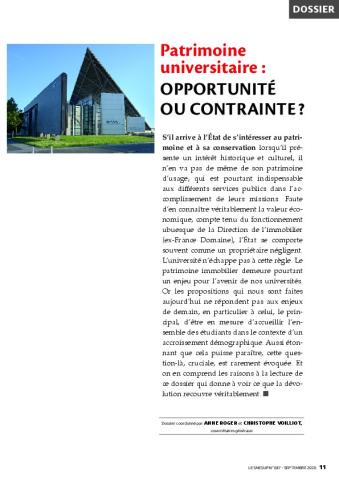 Mensuel n° 687, septembre 2020