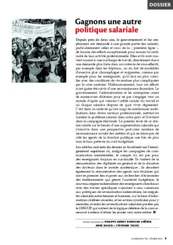 Mensuel n° 702, février 2022