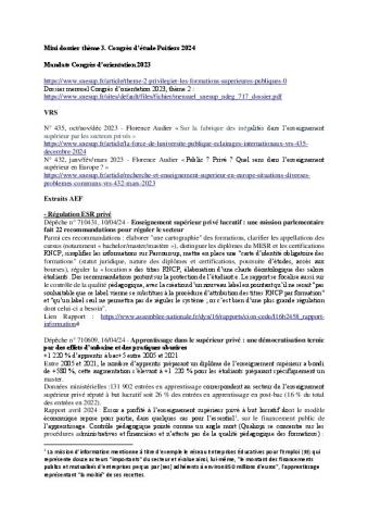 mini dossier thème 3