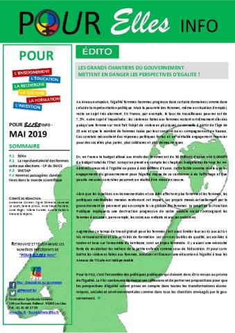 Pour Elles Info - Mai 2019