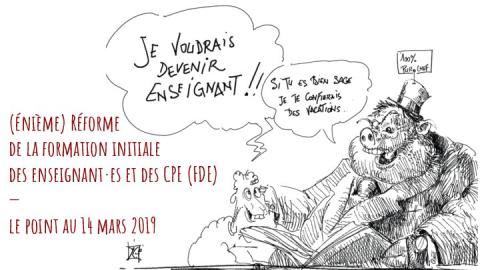 Point sur la réforme de la formation au 14 mars 2019