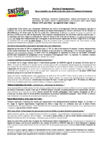 Services d’enseignement : bien connaître ses droits et devoirs pour revendiquer fermement