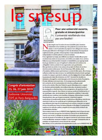 Supplément au mensuel de mai n° 675 : réponses au Rapport d'activité et agenda du congrès d'orientation