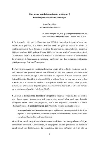 État généraux de la FDE : contributions