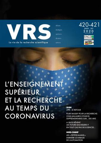 L'enseignement supérieur et la recherche au temps du coronavirus - VRS n° 420-421 - Janvier-Juin 2020