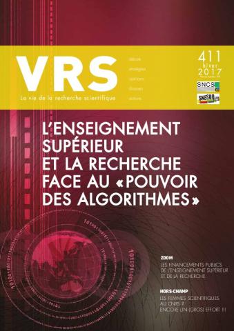 L'Enseignement supérieur et la recherche face au pouvoir des algorithmes - VRS n° 411 - Hiver 2017