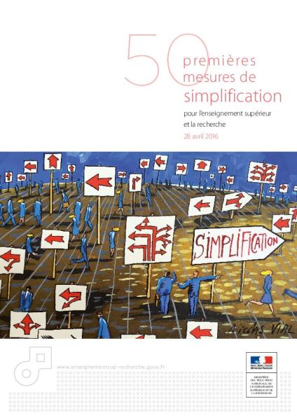 50 mesures de simplifications de l'ESR