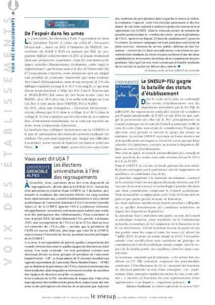 VDE - N° 640 DECEMBRE 2015