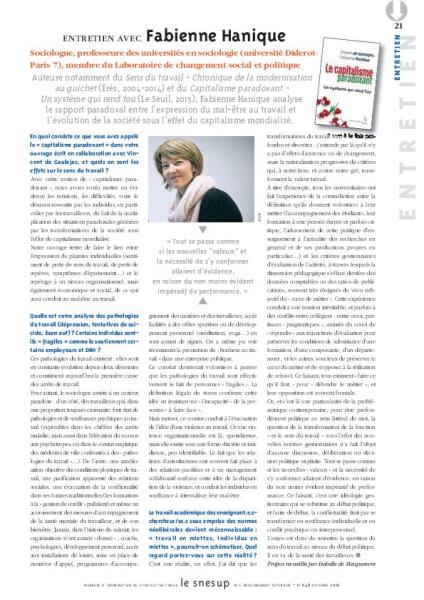 ENTRETIEN AVEC Fabienne Hanique - Isabelle de Mecquenem - N° 648 OCTOBRE 2016