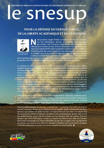 Supplément congrès d’étude Le Havre mensuel n° 742, mai 2026