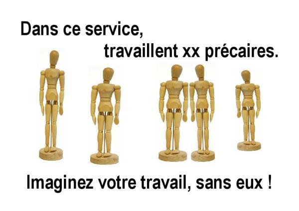 affichettes précaires invisibles
