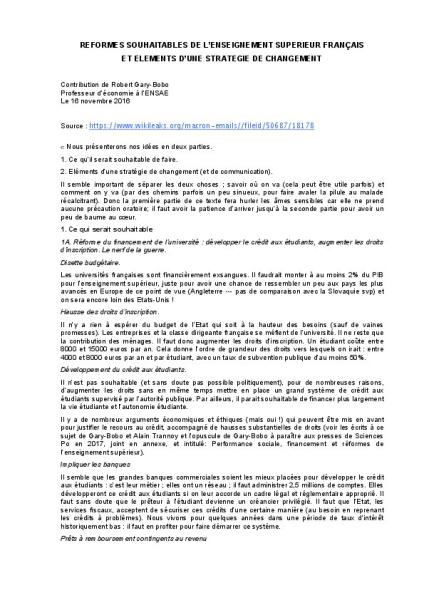 Université de Nantes | Philosophie générale des réformes dans l’enseignement supérieur et la recherche