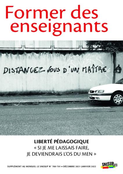Former des enseignants n° 700, décembre 2021