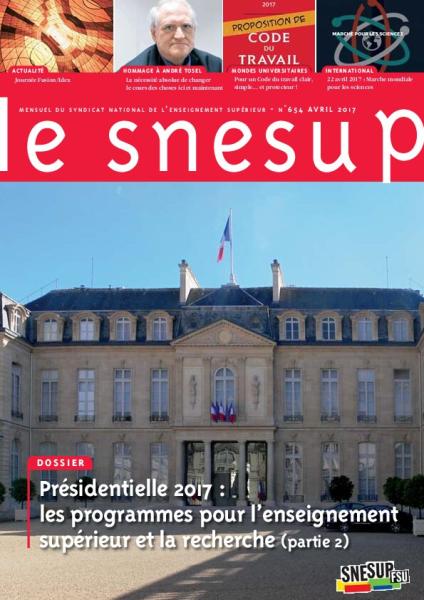 Mensuel n° 654, avril 2017