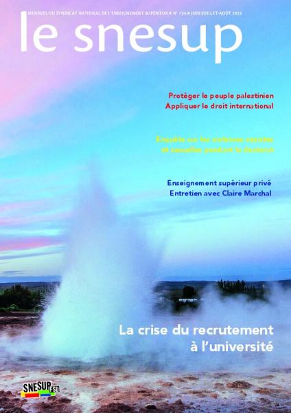 Mensuel n° 734, juin-juillet-août 2025