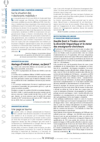 VDE - N° 647 SEPTEMBRE 2016