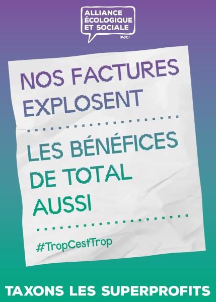 Pétition, pour une taxe superprofits vraiment à la hauteur de la crise